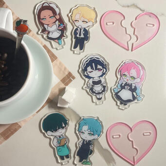 Alnst Heart Standees