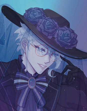 Victorian Goth: Azul Ashengrotto
